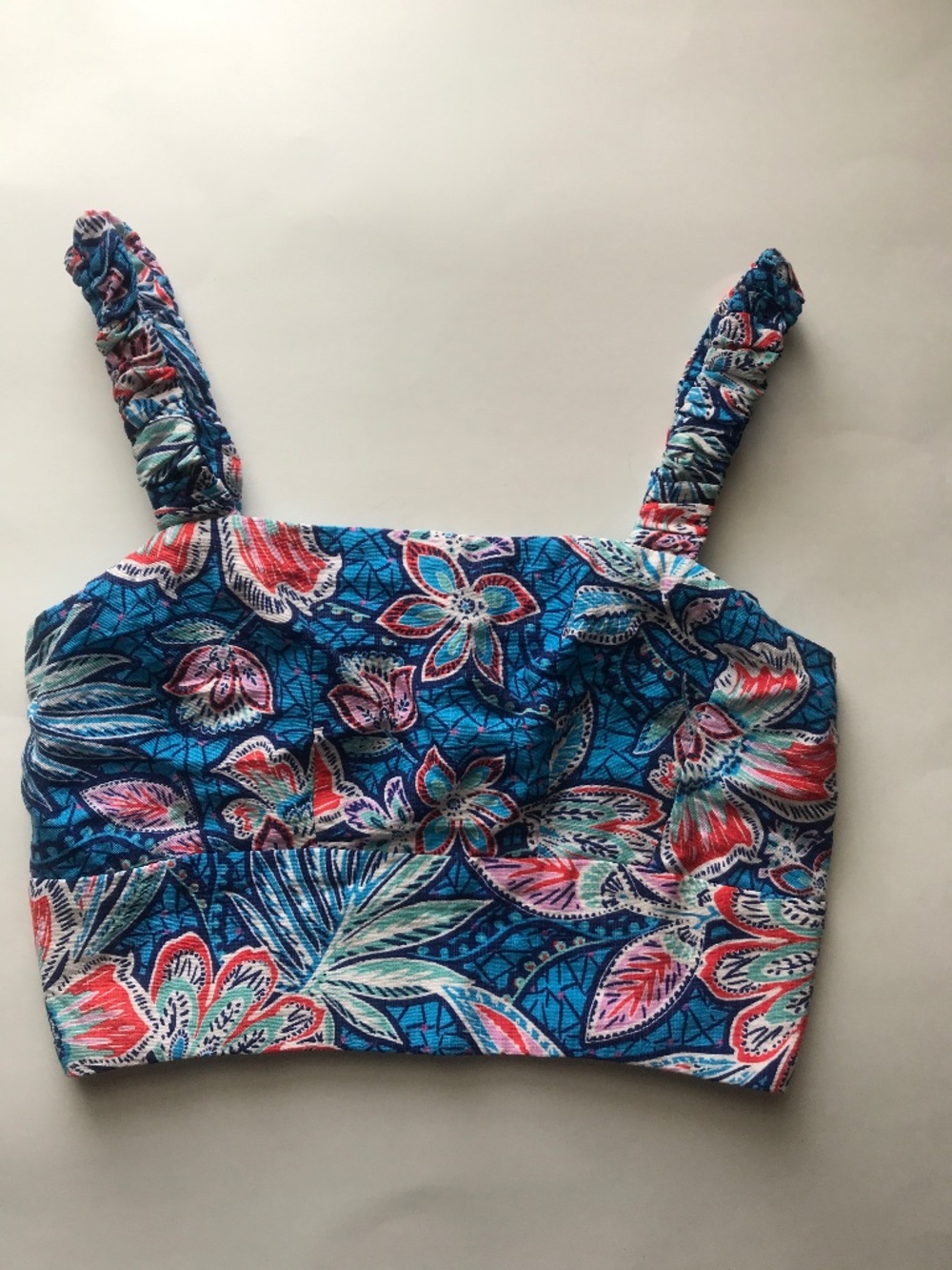 NWT Rachel Zoe Floral Print Crop Top. X-Small